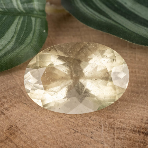 Libyan Desert Glass Gemstone 27.40 ct 26x17mm - InnerVision Crystals