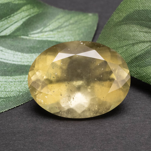 Libyan Desert Glass Gemstone 29.56 ct 25x19mm - InnerVision Crystals