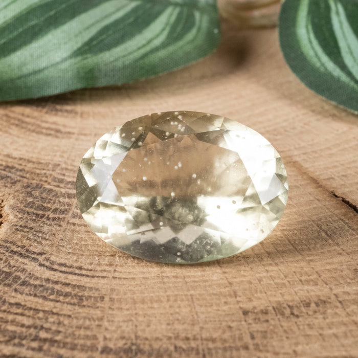 Libyan Desert Glass Gemstone 31 ct 26x19mm - InnerVision Crystals