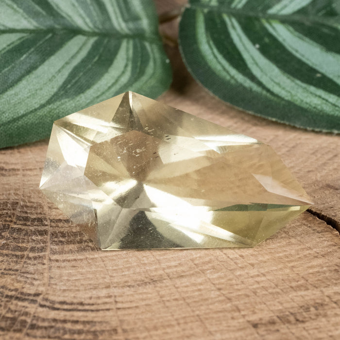 Libyan Desert Glass Gemstone 42.12 ct 36x22mm - InnerVision Crystals