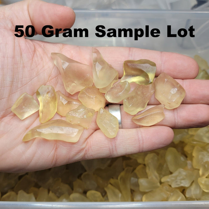 Libyan Desert Glass LOT 50 grams - InnerVision Crystals