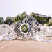 Lotus Ring | Moldavite Gemstone - InnerVision Crystals