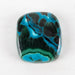 Malachite & Chryscocolla Cabachon 29 ct 21x19mm - InnerVision Crystals