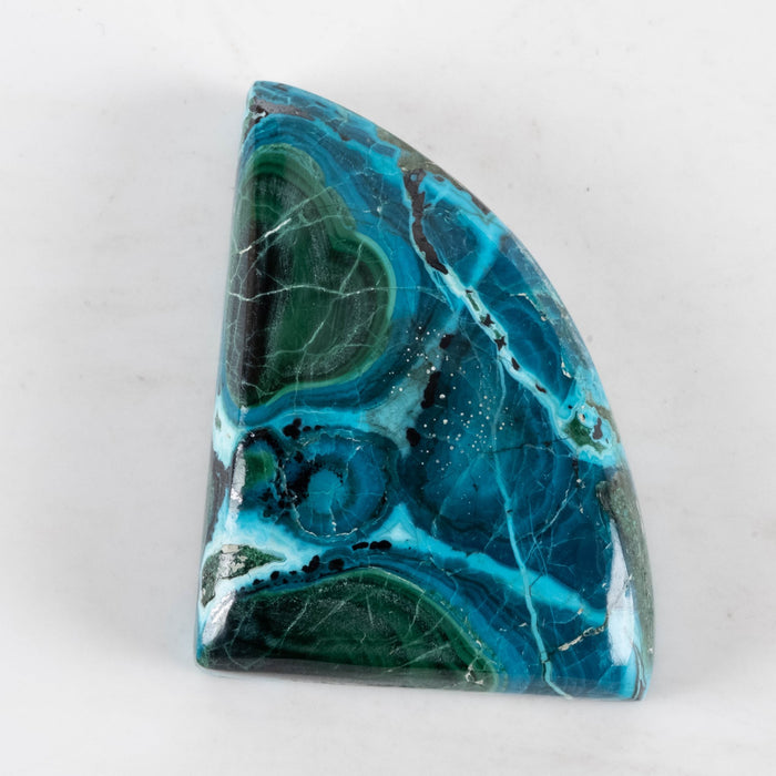 Malachite & Chryscocolla Cabachon 45.45 ct 27x21mm - InnerVision Crystals
