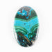 Malachite & Chryscocolla Cabachon 67.90 ct 40x25mm - InnerVision Crystals