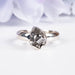 Meteorite Ring 10x7mm Size 8 - InnerVision Crystals