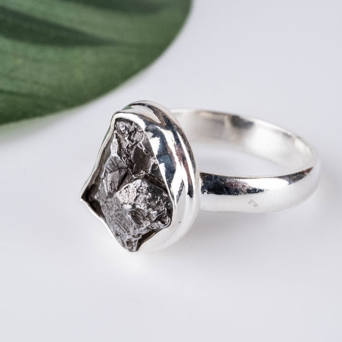 Meteorite Ring 12x11mm Size 7 - InnerVision Crystals