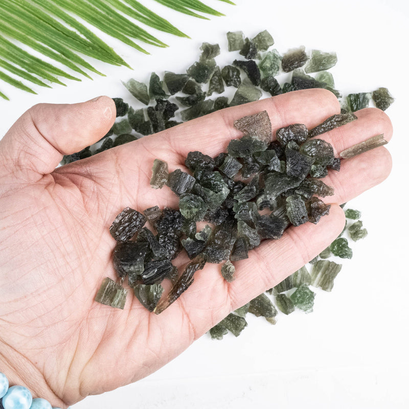 Moldavite Lot Small Top Quality 1 g and under | Wholesale Lot - InnerVision Crystals