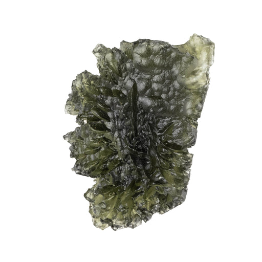 Moldavite 12.42 g 42x26x14mm Nesmen Forest - InnerVision Crystals