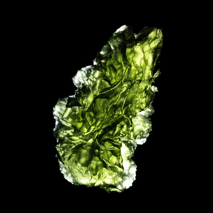 Moldavite 13.84 g 41x23x18mm Besednice Skola - InnerVision Crystals