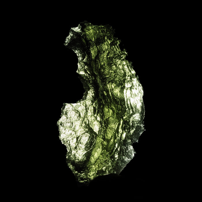 Moldavite 2.16 g 26x14x10mm - InnerVision Crystals