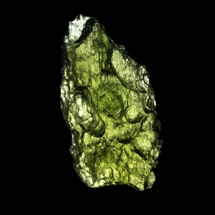 Moldavite 3.95 g 27x14x9mm - InnerVision Crystals