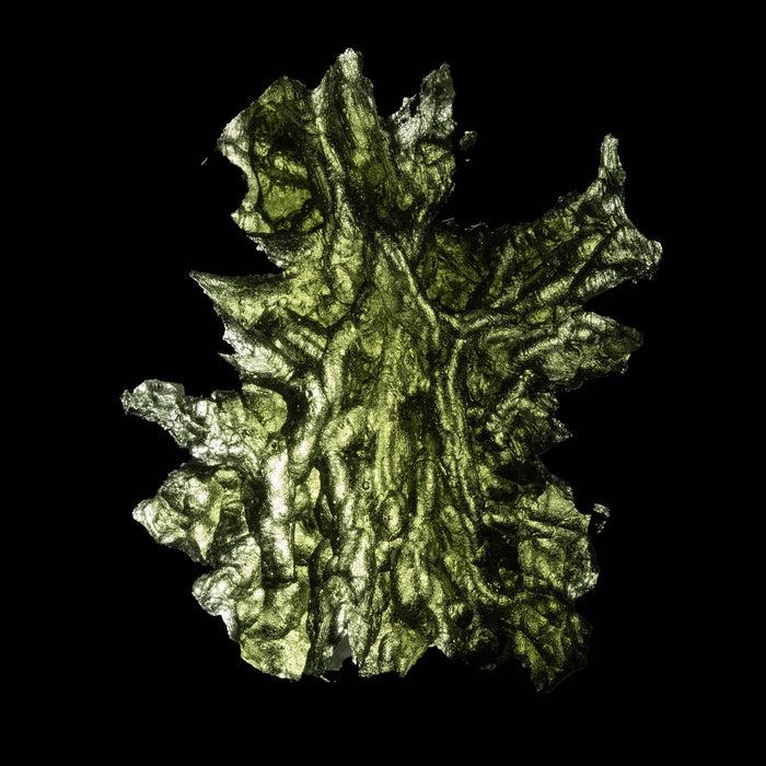 Moldavite 4.88 g 35x28x9mm Besednice Jezkovna - InnerVision Crystals