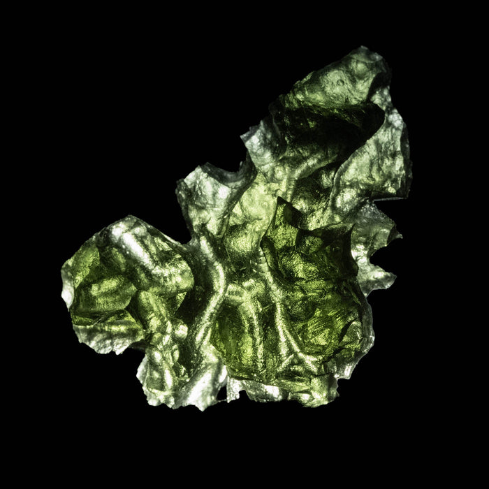 Moldavite 6.43 g 36x26x12mm Besednice Jezkovna - InnerVision Crystals