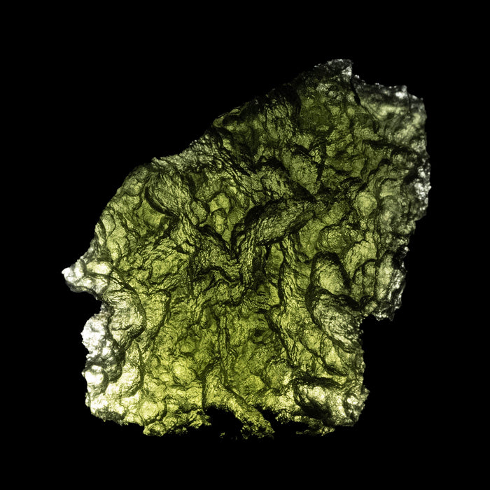 Moldavite 6.55 g 31x21x8mm - InnerVision Crystals