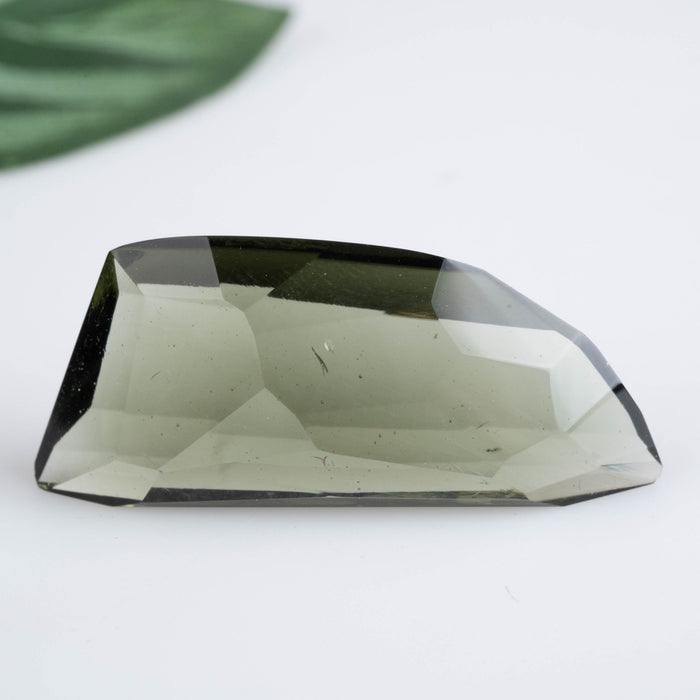 Moldavite Gemstone 21.60 ct 33x14x8mm - InnerVision Crystals