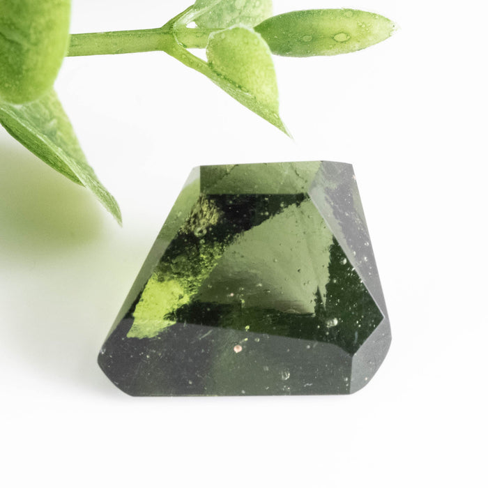Moldavite Gemstone 7.70 ct 14x12mm - InnerVision Crystals