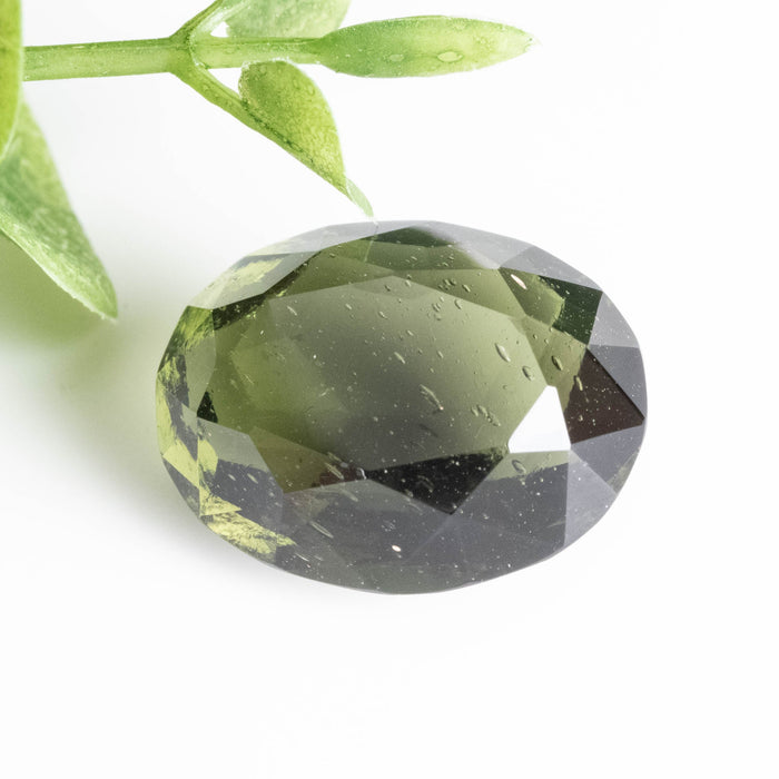 Moldavite Gemstone 8.90 ct 16x11mm - InnerVision Crystals