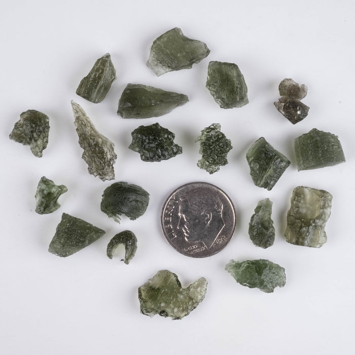 Moldavite Lot 7.87 g - InnerVision Crystals