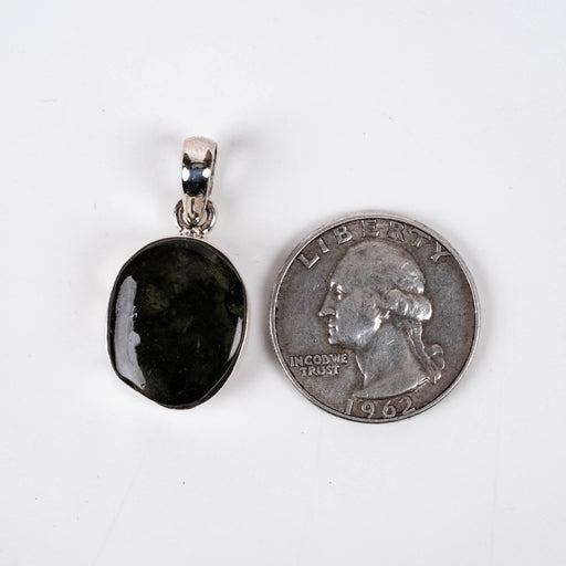 Moldavite Pendant 4.51 g 30x15mm - InnerVision Crystals
