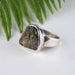 Moldavite Ring 13x13mm SIze 7 - InnerVision Crystals