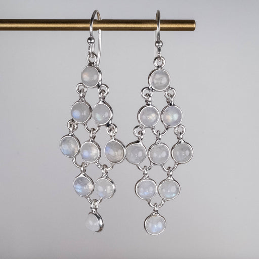 Moonstone Earrings 5mm - InnerVision Crystals