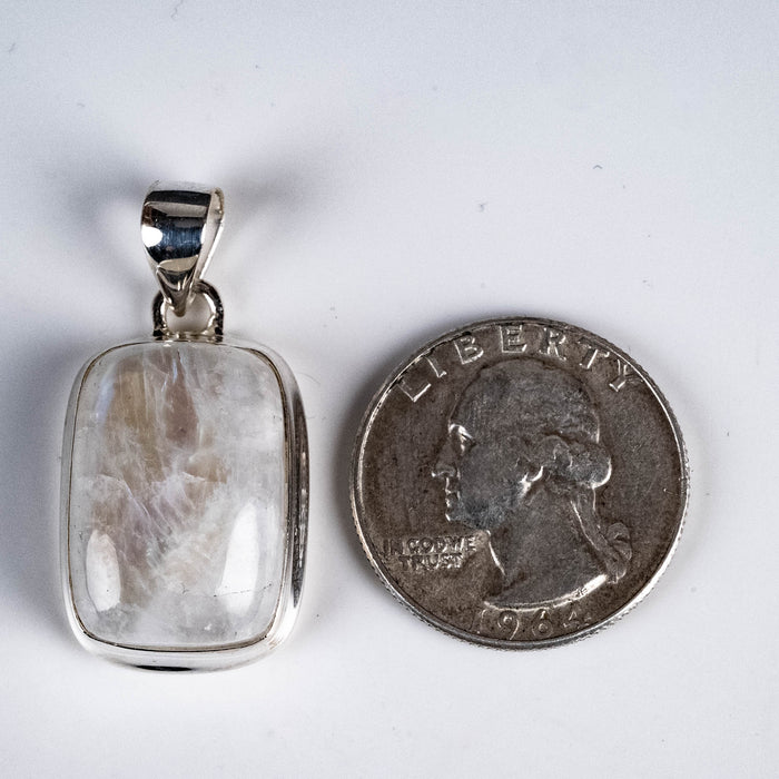 Moonstone Pendant 9.47 g 36x17mm - InnerVision Crystals