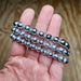 Muonionalusta Meteorite Bead Bracelet AAA | Choose size - InnerVision Crystals