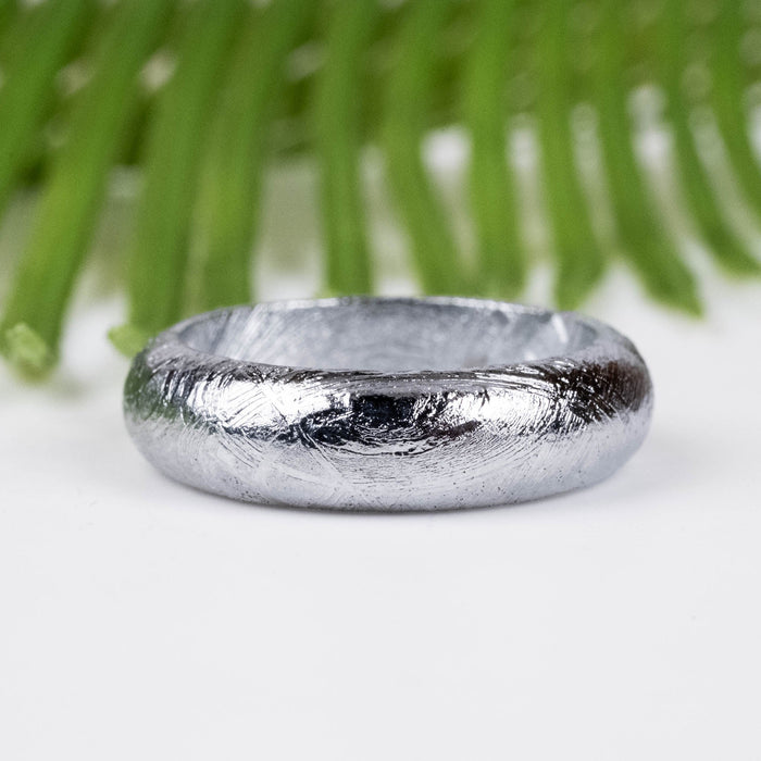Muonionalusta Meteorite Ring Size 7 - InnerVision Crystals
