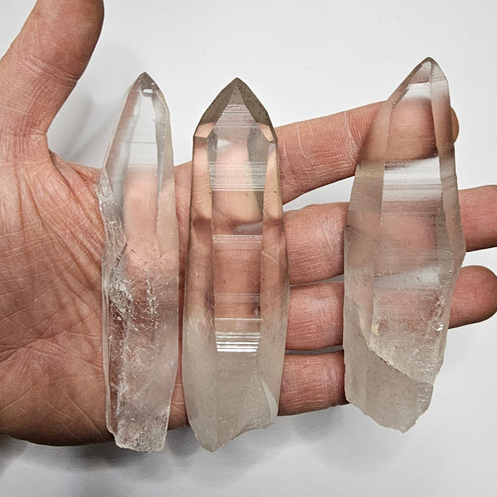 NEW Lemurian Seed Quartz Crystals BRAZIL 1 Kilo Mixed Sizes Semi Polished | WHOLESALE CLEARANCE - InnerVision Crystals