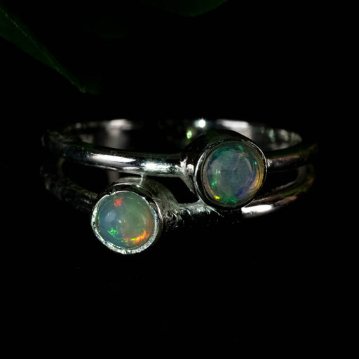Opal Ring 4mm Size 7 - InnerVision Crystals