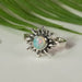 Opal Ring 5mm Size 5 - InnerVision Crystals