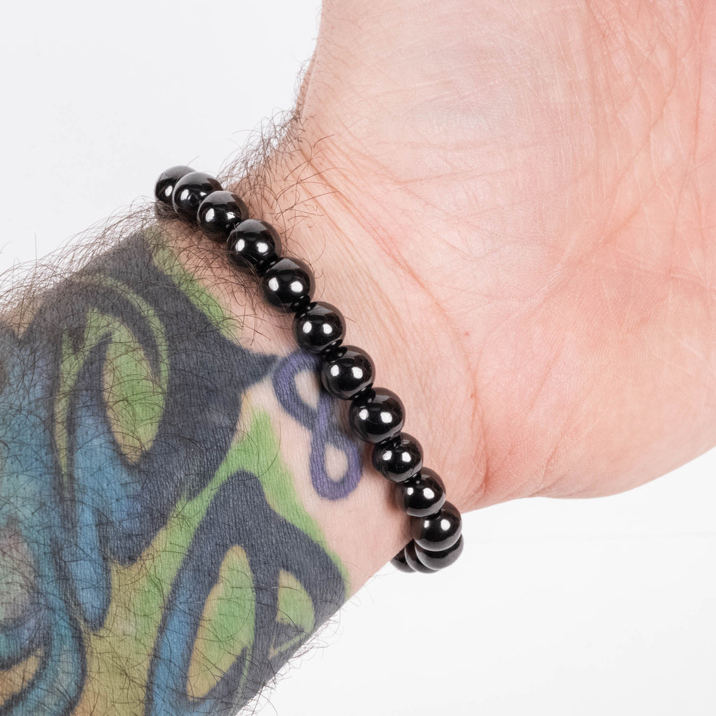 Petrovsky Shungite Bead Bracelet 8mm