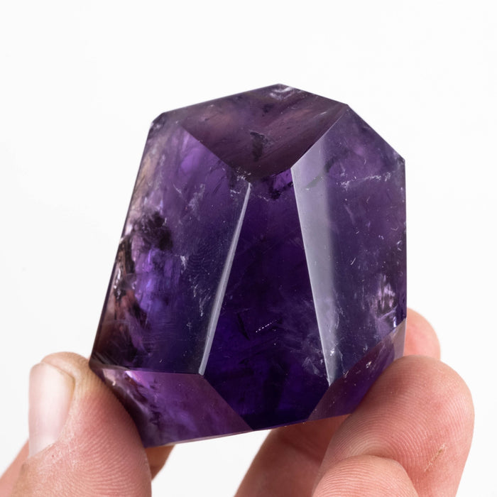 Polished Amethyst 115 g 58x49mm - InnerVision Crystals