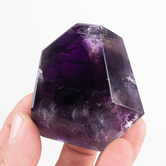 Polished Amethyst 193 g 62x59mm - InnerVision Crystals