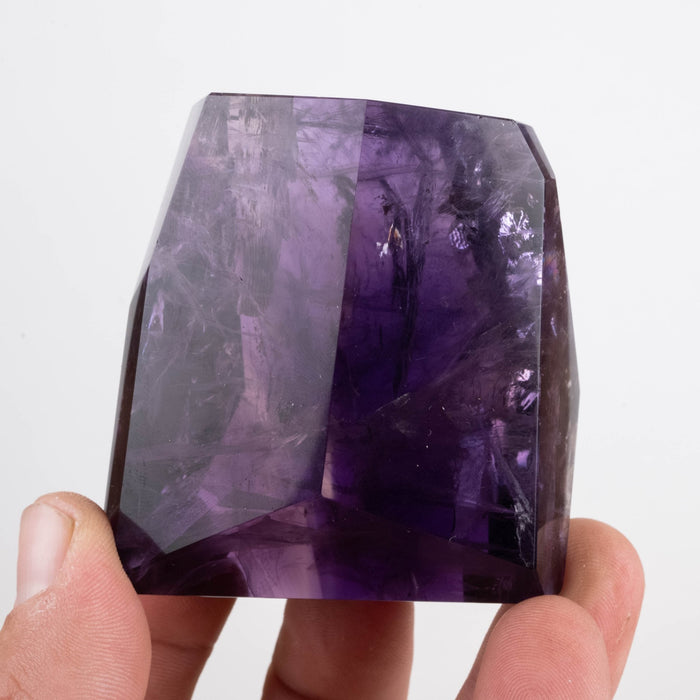 Polished Amethyst 229 g 62x58mm - InnerVision Crystals