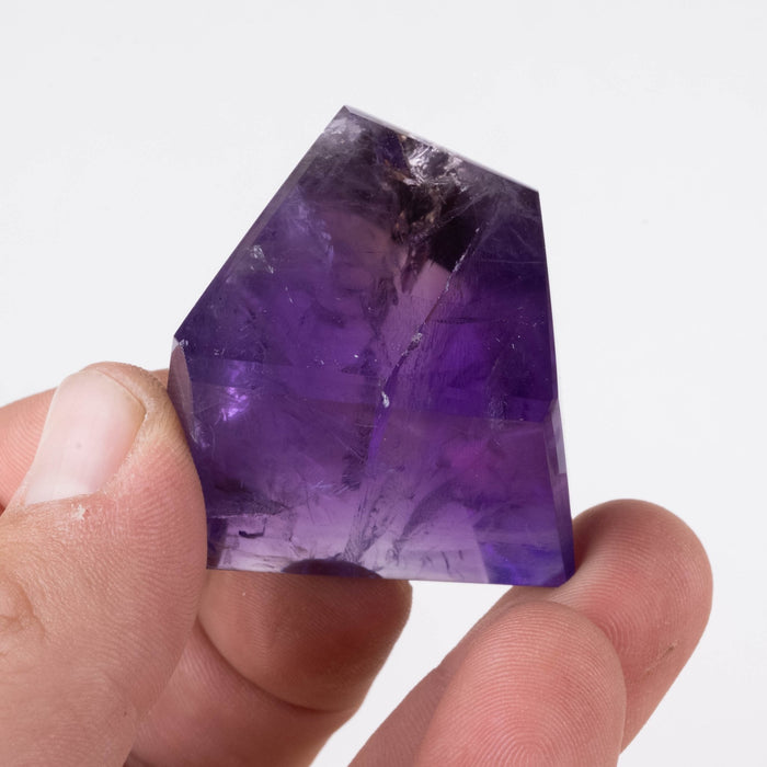 Polished Amethyst 63 g 40x31mm - InnerVision Crystals