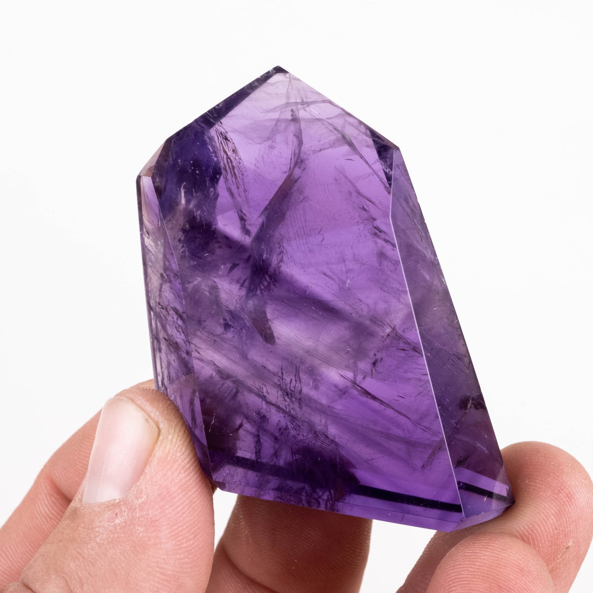 Polished Amethyst 63 g 61x39mm — InnerVision Crystals