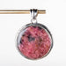 Rhodonite Pendant 10 g 39x29mm - InnerVision Crystals
