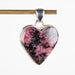Rhodonite Pendant 8 g 35x24mm - InnerVision Crystals
