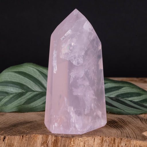 Rose Quartz Polished Point 141 g 82x44mm - InnerVision Crystals