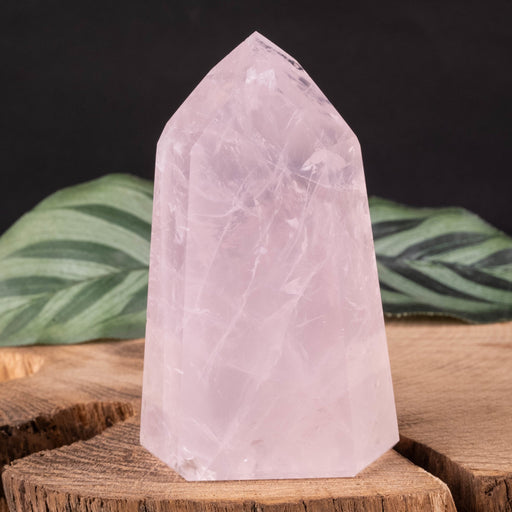 Rose Quartz Polished Point 149 g 75x46mm - InnerVision Crystals