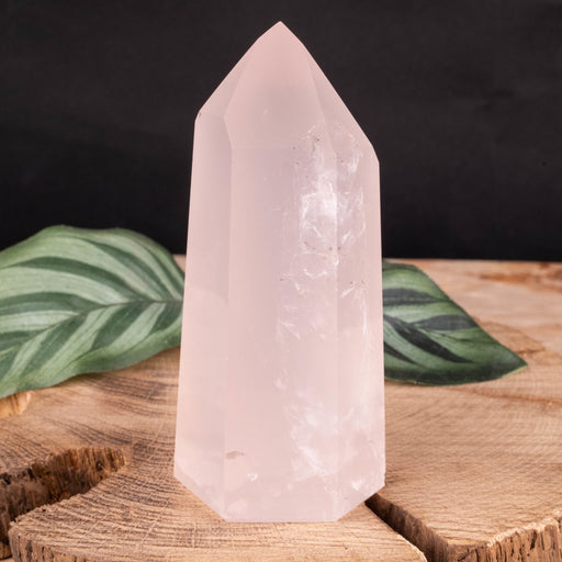 Rose Quartz Polished Point 207 g 93x43mm - InnerVision Crystals