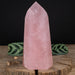 Rose Quartz Polished Point 640 g 140x61mm - InnerVision Crystals