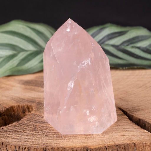 Rose Quartz Polished Point 83 g 52x37mm - InnerVision Crystals
