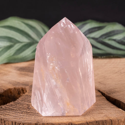 Rose Quartz Polished Point 83 g 52x37mm - InnerVision Crystals
