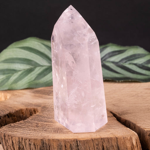 Rose Quartz Polished Point 86 g 68x34mm - InnerVision Crystals