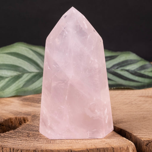 Rose Quartz Polished Point 90 g 71x41mm - InnerVision Crystals