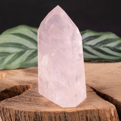 Rose Quartz Polished Point 94 g 64x37mm - InnerVision Crystals