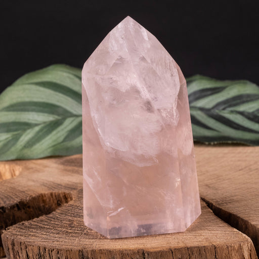 Rose Quartz Polished Point 96 g 67x38mm - InnerVision Crystals
